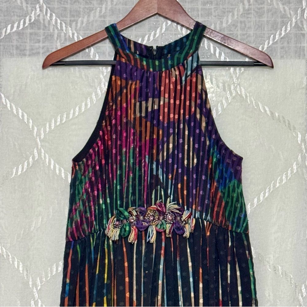 Anthropologie Multicolor Floral Maxi Dress - Picture 4 of 11